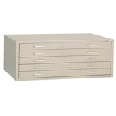 Mayline C Files 5 Drawer Metal Flat Files Cabinet for 24