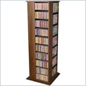 Venture Horizon CD DVD Media Spinning Tower, Available in Multiple Finishes