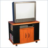 Venture Horizon TV Stand with CD/DVD Media Storage