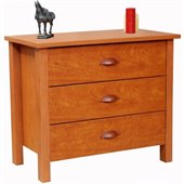 Venture Horizon Nouvelle 3 Drawer Chest in Cherry Finish