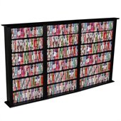 Venture Horizon Triple 50-Inch CD DVD Wall Rack Media Storage