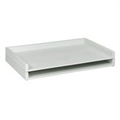 Safco Giant Stack Flat Files Plastic FileTray in White for 24