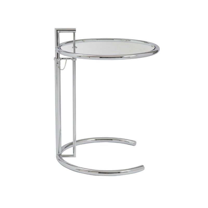 Chrome End Table