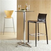 Eurostyle Alana Glass Top  Bar Height Table