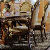 Pulaski Royale Upholstered Seat and Back Side Chair in Royale Finish