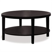 Avenue Six Merge 36 Inch Round Espresso Coffee Table