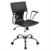 Avenue Six Dorado Office Chair in Black