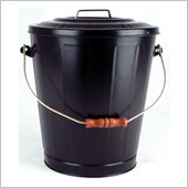 Uniflame Black Ash Bin With Lid
