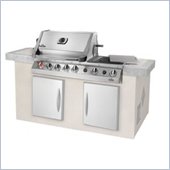 Napoleon Grills Prestige V 450 Series Built In 46 Inch Infrared Grill in Stainless Steel