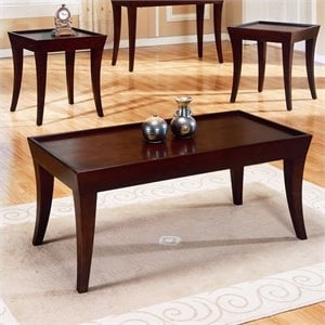 Wood Coffee Table Set