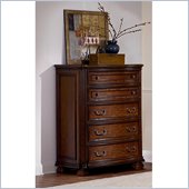 Wynwood Las Brisas 5 Drawer Chest in Laguna Cherry Finish