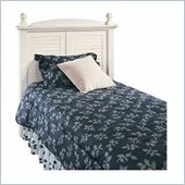 Harbor View Twin Headboard in Antique White Finish