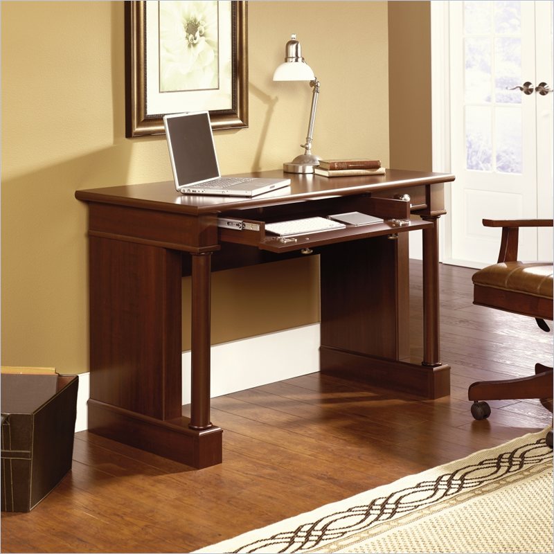 Sauder Palladia Writing Select Cherry Finish Computer Desk eBay