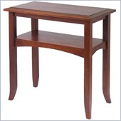 Winsome Pine Hall/Console Table in Antique Walnut