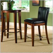 Hooker Furniture City Tavern Counter Height Stool in Merlot