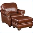 Club Chairs with Ottomans
