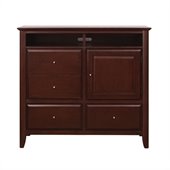 Modus City II 4 Drawer Media Chest in Coco Finish