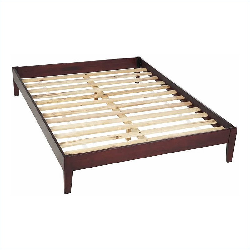 are sure to subtly enhance your space. This sturdy wood platform bed ...