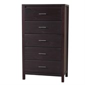 Modus Nevis 5 Drawer Chest in Espresso Finish