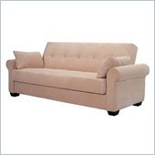 Lifestyle Solutions Roxbury Casual Convertible Sofa in Beach