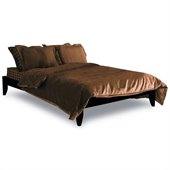 Lifestyle Solutions Soho Platform Bed in Cappuccino