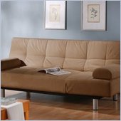 LifeStyle Solutions Aruba Casual Convertible Sofa in Khaki