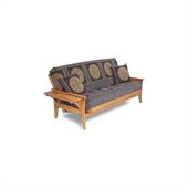 Lifestyle Solutions Fashion Hardwood Santa Cruz Full Size Futon Frame