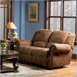 Coaster Brown Reclining Loveseat