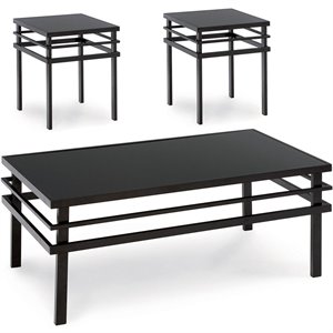 Black Coffee Table Set