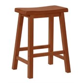 Powell Furniture Honey Brown Counter Stool with 24