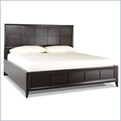 Klaussner Furniture Nikka Platform Bed in Rich Dark Cherry Finish