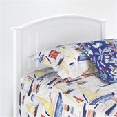 Fashion Bed Group Finley Wood Headboard in White Finish