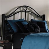 Fashion Bed Group Linden Metal Headboard in Ebony Metal Finish