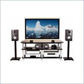 Sanus AFV48B Modular 3-Shelf Wide TV Stand