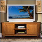 Home Styles Furniture Ponderosa Wood Corner TV Stand in Pine