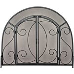Fireplace Screens in Black