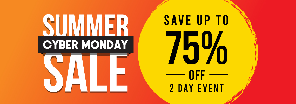 cyber monday summer sale