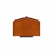 Linon Woodlake Wood Jewelry Armoire in Distressed Oak