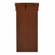 Linon Anna Lee Wood Jewelry Armoire 8 Drawers 2 Side Doors Gray Hardware in Oak
