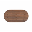 Linon Adirondack Solid Acacia Wood Outdoor Coffee Table in Acorn Brown Stain