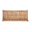 Linon Catalan Sturdy Acacia Solid Wood Outdoor Bench in Acorn Brown Stain