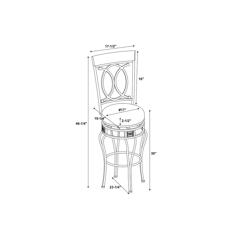 Linon OX Back 30