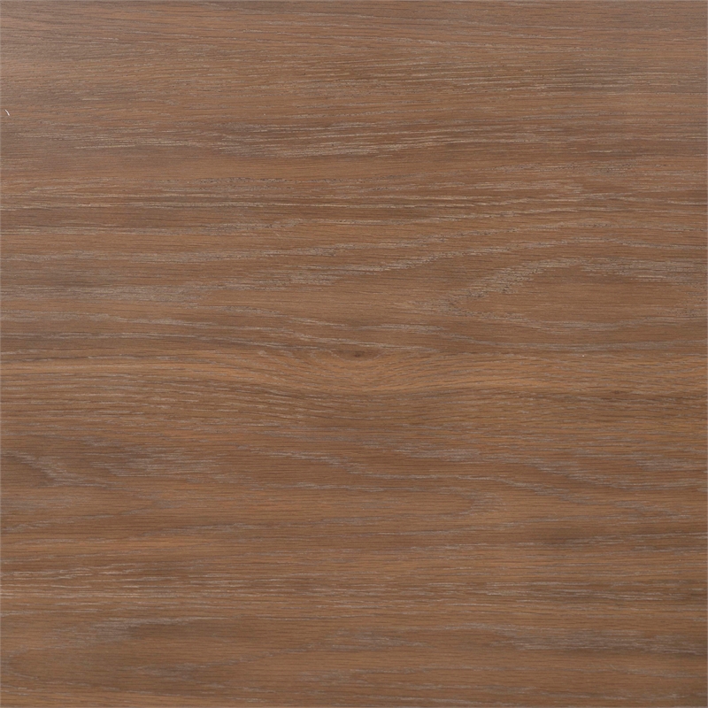 Linon Avalon Oak Wood Dining Table Decorative Turned Legs in Light Natural Brown