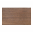 Linon Avalon Oak Wood Dining Table Decorative Turned Legs in Light Natural Brown