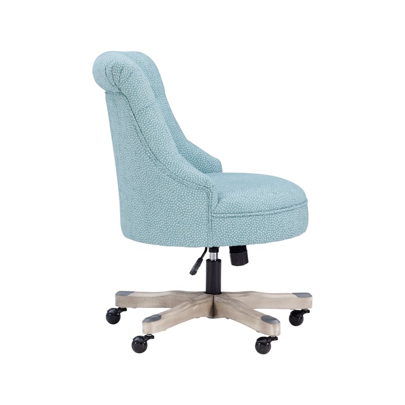 desk chair light blue