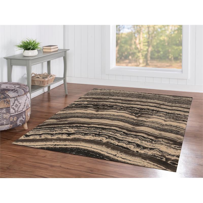 Linon Masters Xylem Power Loomed Polypropylene 5'x7'6