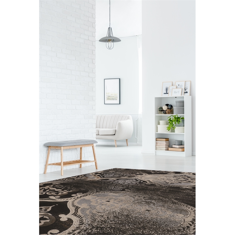 Linon Jewel Arthur Machine Made Polypropylene 8'x10'3