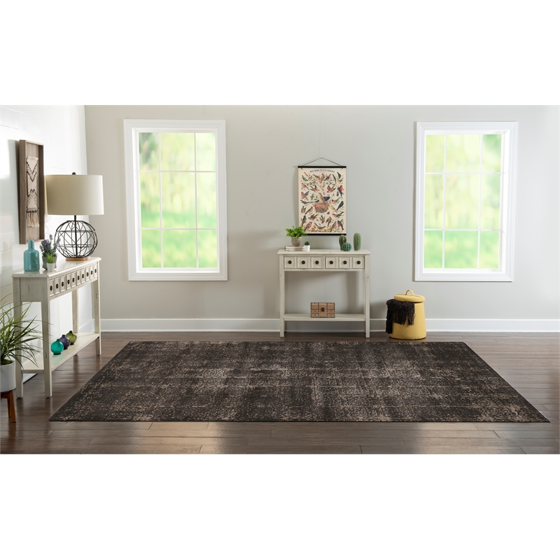 Linon Jewel Illusion Machine Made Polypropylene 8'x10'3