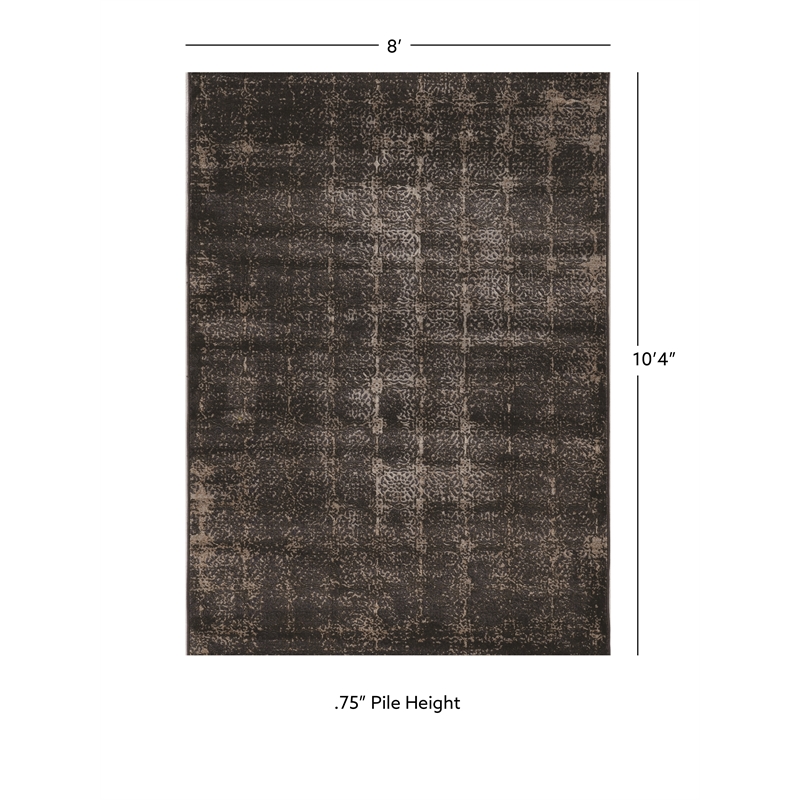 Linon Jewel Illusion Machine Made Polypropylene 8'x10'3