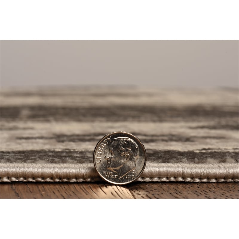 Linon Vintage Buharra Power Loomed Microfiber Polyester 5'x7'6